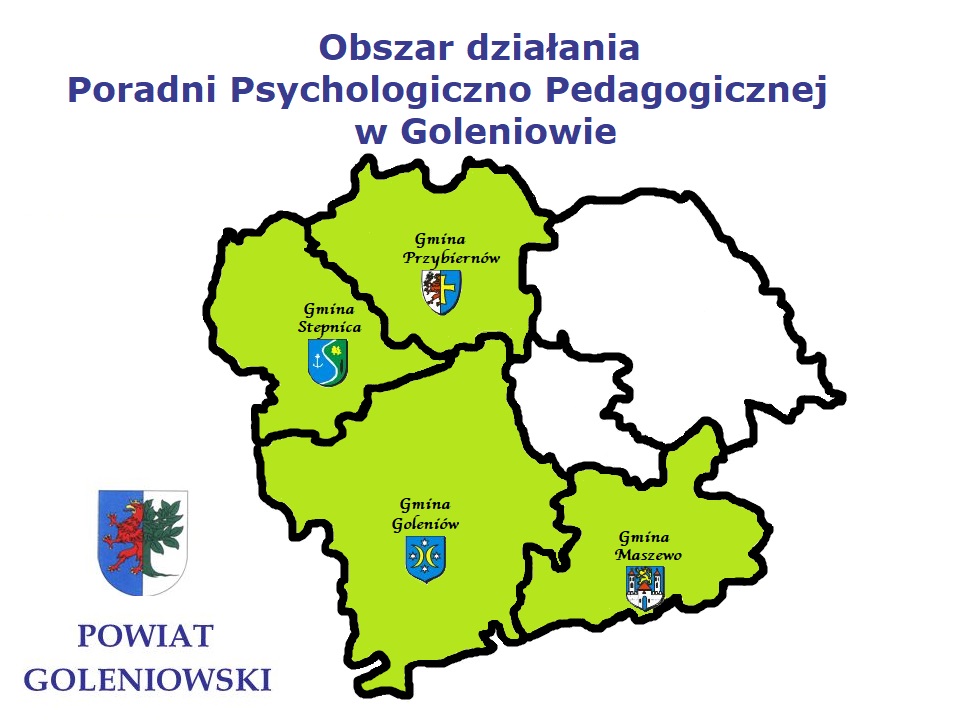 Obszar działania Poradni Psychologiczno-Pedagogicznej